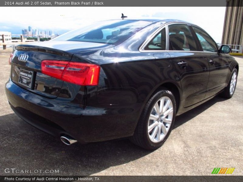 Phantom Black Pearl / Black 2014 Audi A6 2.0T Sedan