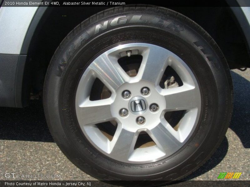 Alabaster Silver Metallic / Titanium 2010 Honda Element EX 4WD