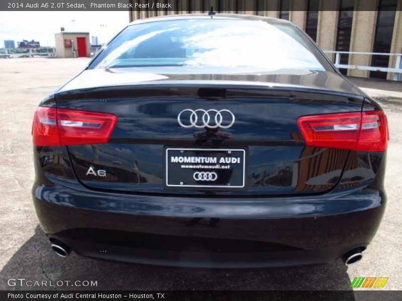 Phantom Black Pearl / Black 2014 Audi A6 2.0T Sedan