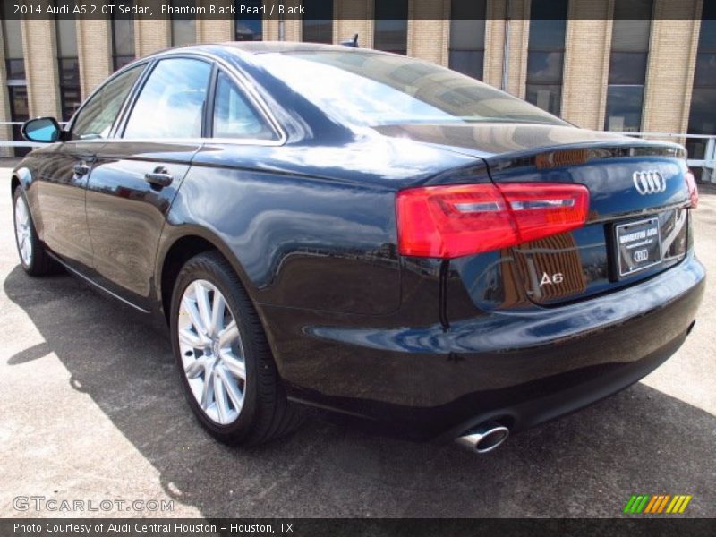 Phantom Black Pearl / Black 2014 Audi A6 2.0T Sedan