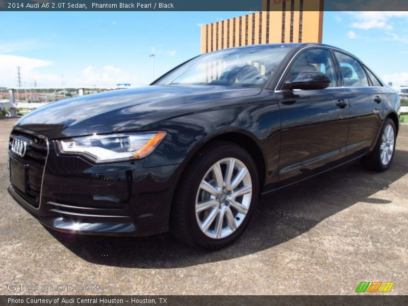 Phantom Black Pearl / Black 2014 Audi A6 2.0T Sedan