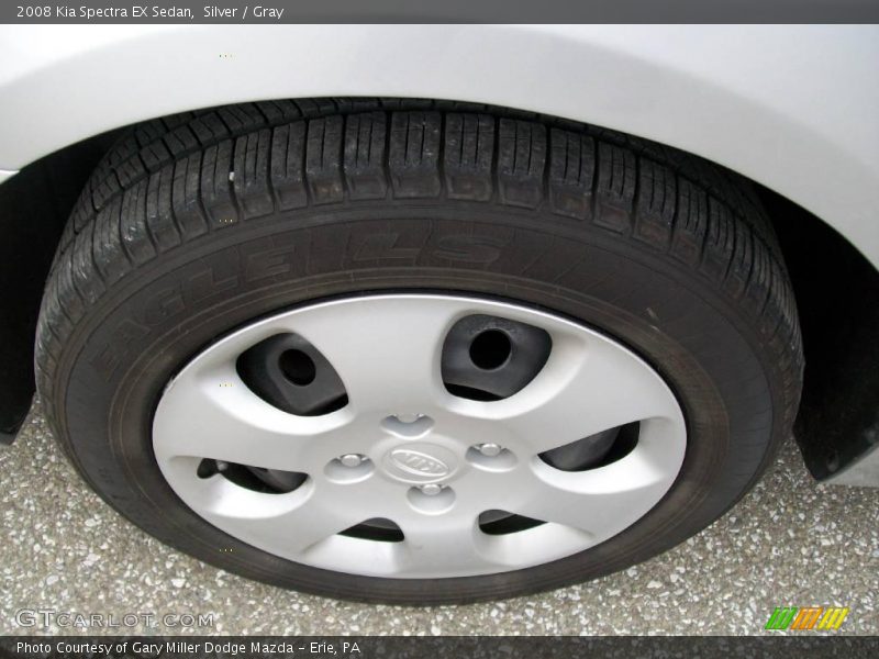 Silver / Gray 2008 Kia Spectra EX Sedan