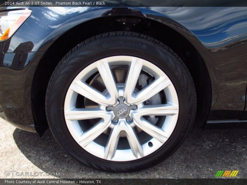 Phantom Black Pearl / Black 2014 Audi A6 2.0T Sedan