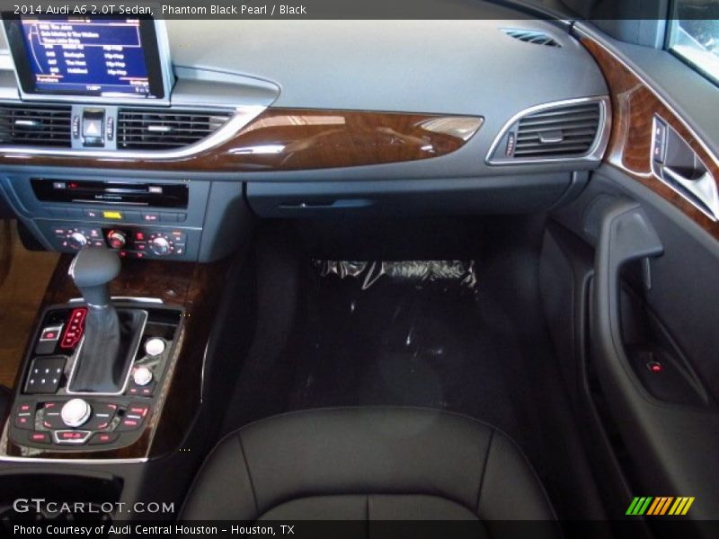 Phantom Black Pearl / Black 2014 Audi A6 2.0T Sedan