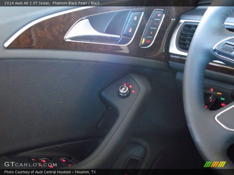 Phantom Black Pearl / Black 2014 Audi A6 2.0T Sedan