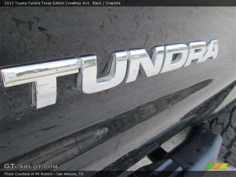 Black / Graphite 2013 Toyota Tundra Texas Edition CrewMax 4x4