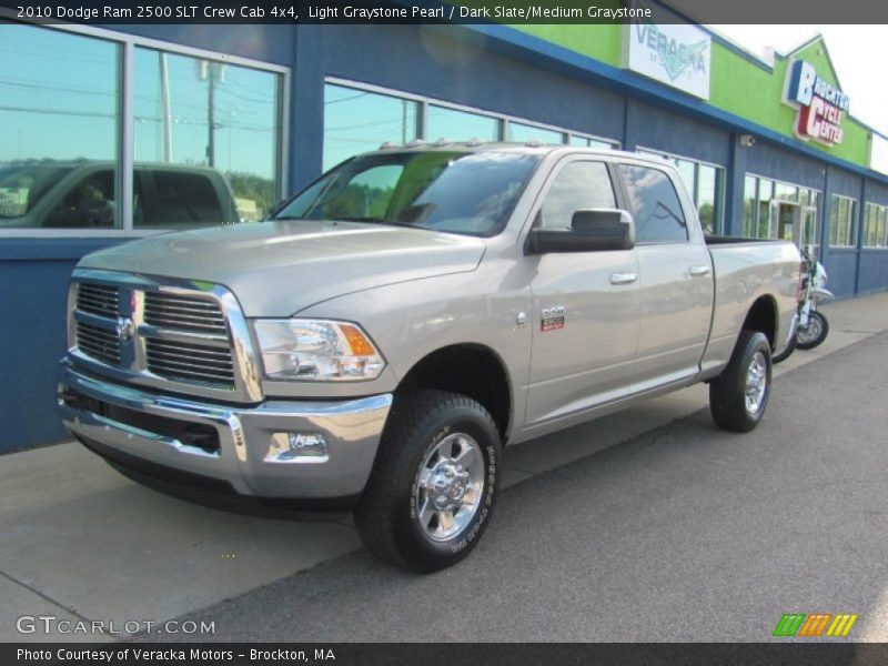 Light Graystone Pearl / Dark Slate/Medium Graystone 2010 Dodge Ram 2500 SLT Crew Cab 4x4