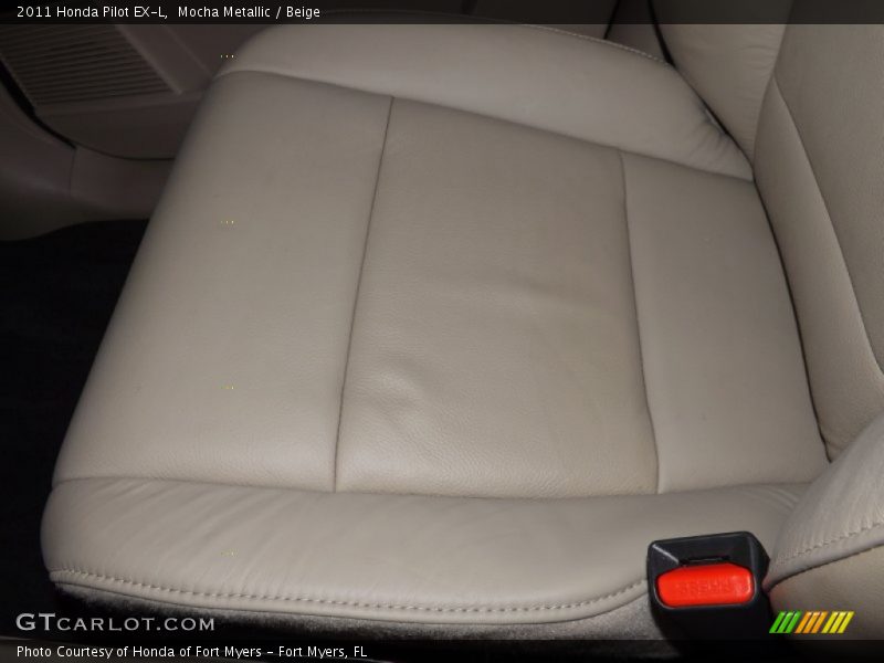 Mocha Metallic / Beige 2011 Honda Pilot EX-L