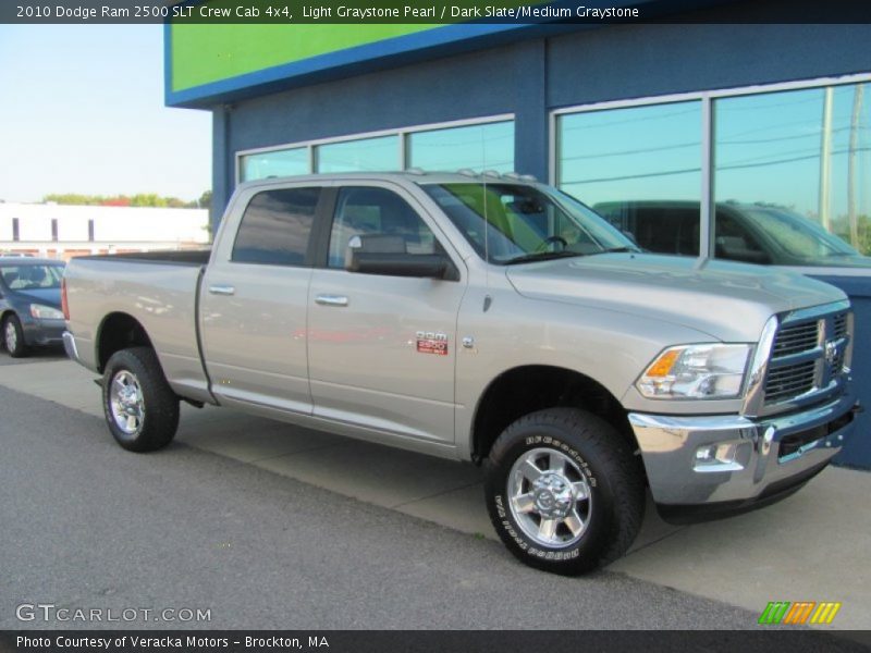 Light Graystone Pearl / Dark Slate/Medium Graystone 2010 Dodge Ram 2500 SLT Crew Cab 4x4