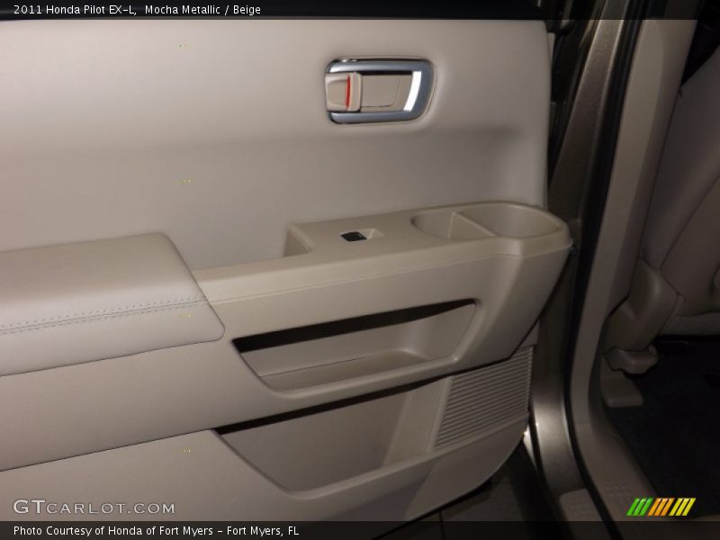Mocha Metallic / Beige 2011 Honda Pilot EX-L