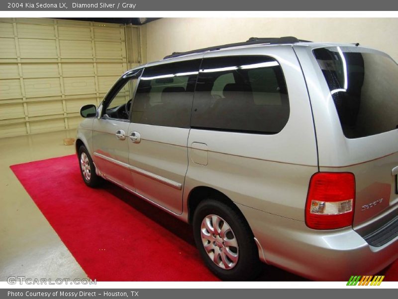 Diamond Silver / Gray 2004 Kia Sedona LX