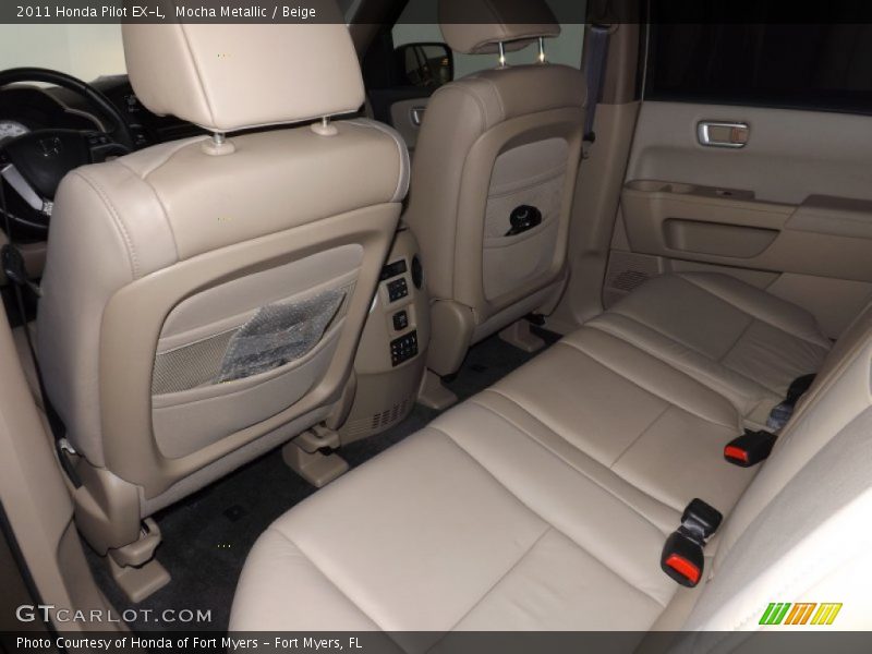 Mocha Metallic / Beige 2011 Honda Pilot EX-L