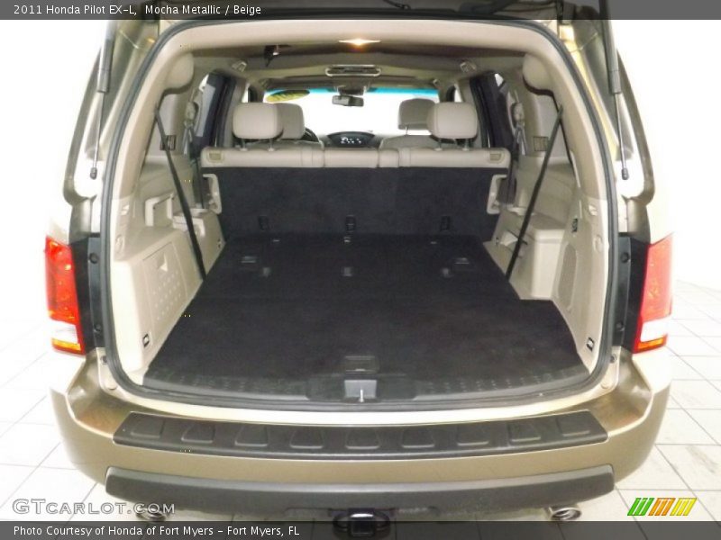 Mocha Metallic / Beige 2011 Honda Pilot EX-L