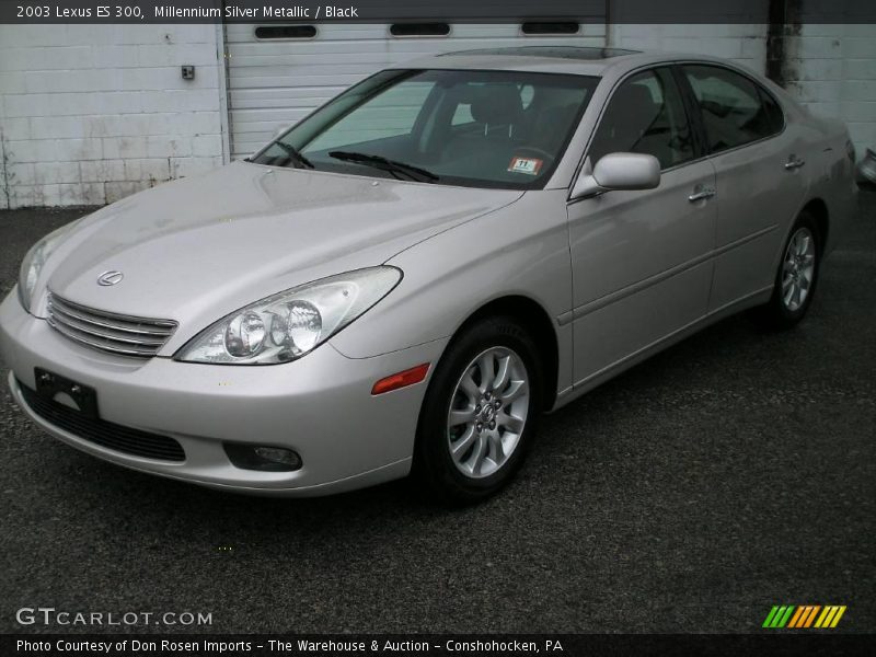 Millennium Silver Metallic / Black 2003 Lexus ES 300