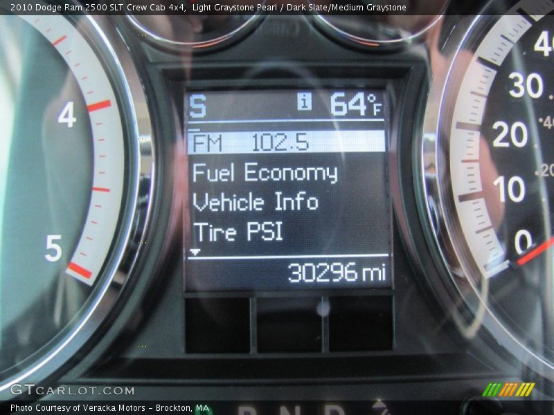 Light Graystone Pearl / Dark Slate/Medium Graystone 2010 Dodge Ram 2500 SLT Crew Cab 4x4