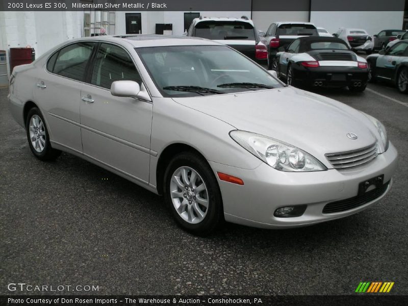 Millennium Silver Metallic / Black 2003 Lexus ES 300