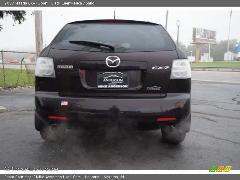 Black Cherry Mica / Sand 2007 Mazda CX-7 Sport