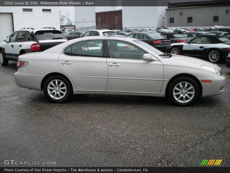 Millennium Silver Metallic / Black 2003 Lexus ES 300