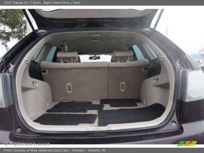 Black Cherry Mica / Sand 2007 Mazda CX-7 Sport