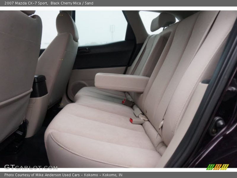 Black Cherry Mica / Sand 2007 Mazda CX-7 Sport