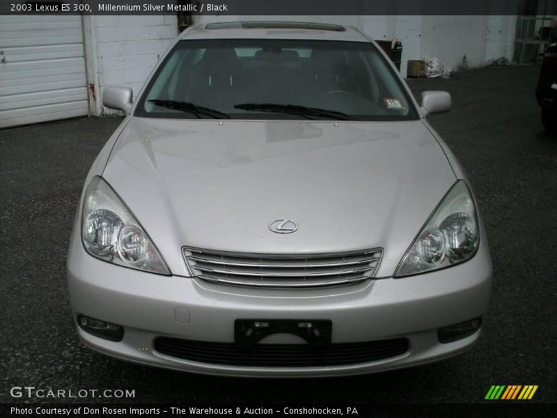 Millennium Silver Metallic / Black 2003 Lexus ES 300