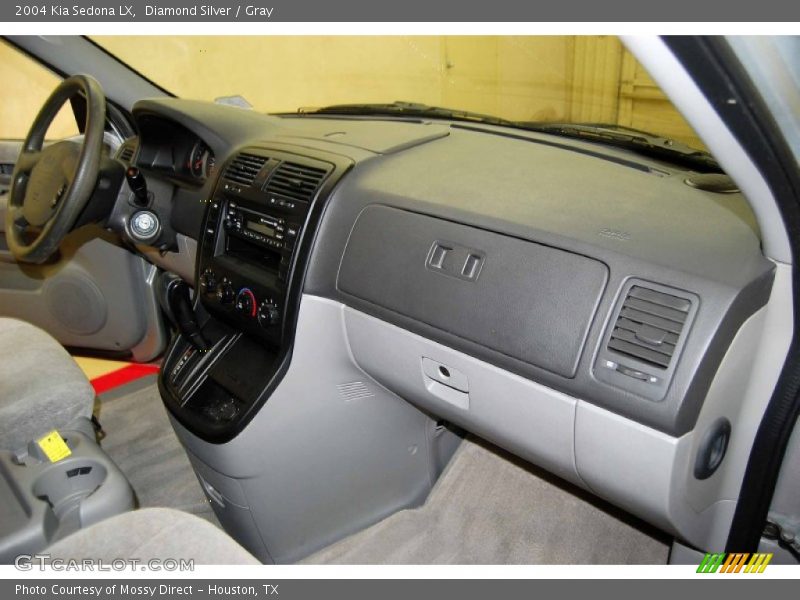 Diamond Silver / Gray 2004 Kia Sedona LX