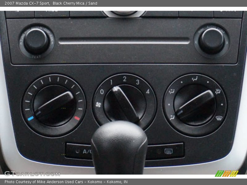 Black Cherry Mica / Sand 2007 Mazda CX-7 Sport