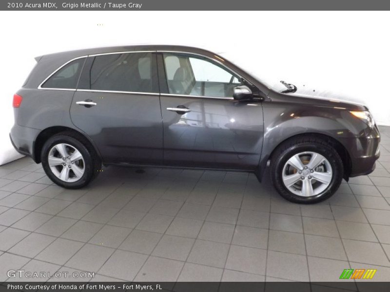 Grigio Metallic / Taupe Gray 2010 Acura MDX