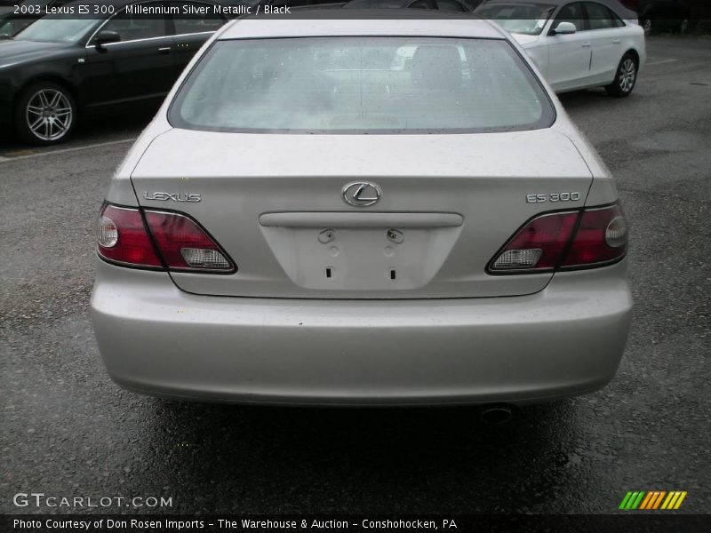 Millennium Silver Metallic / Black 2003 Lexus ES 300