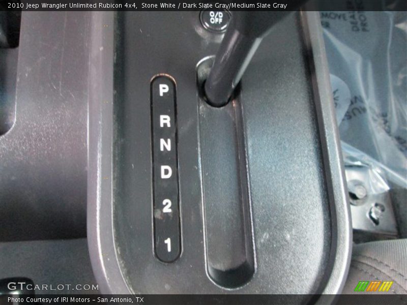 Stone White / Dark Slate Gray/Medium Slate Gray 2010 Jeep Wrangler Unlimited Rubicon 4x4