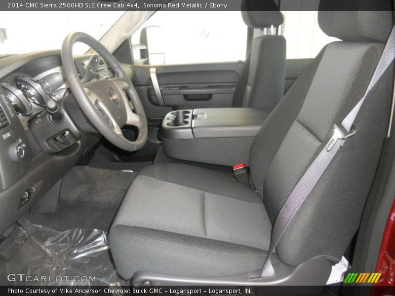  2014 Sierra 2500HD SLE Crew Cab 4x4 Ebony Interior