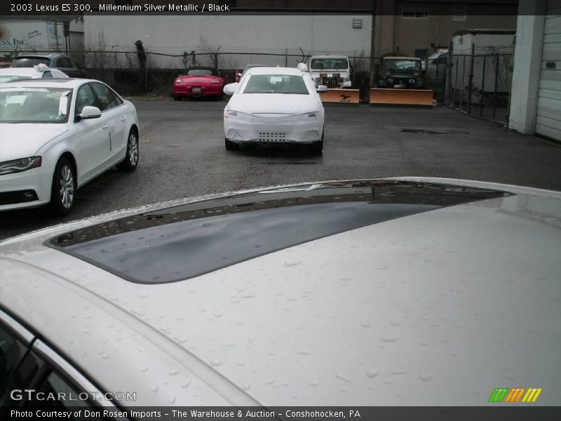 Millennium Silver Metallic / Black 2003 Lexus ES 300