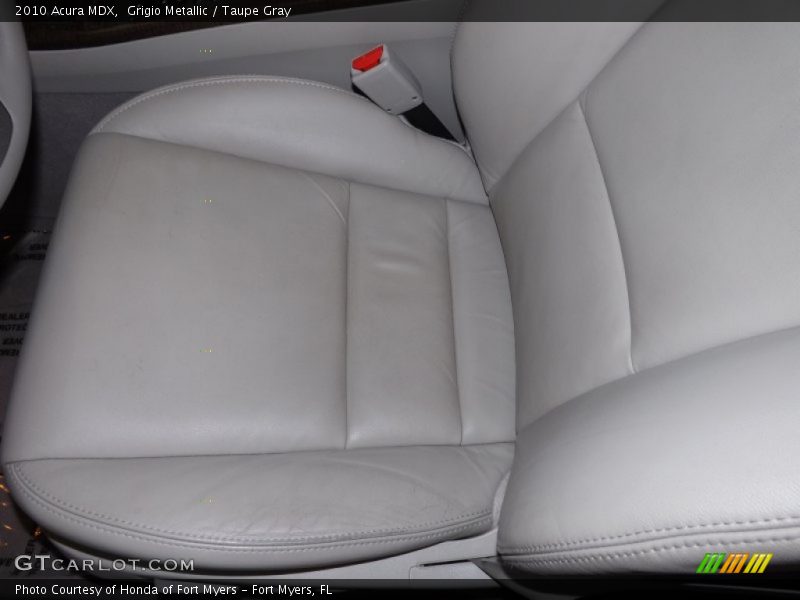Grigio Metallic / Taupe Gray 2010 Acura MDX
