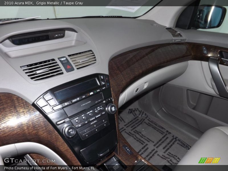 Grigio Metallic / Taupe Gray 2010 Acura MDX