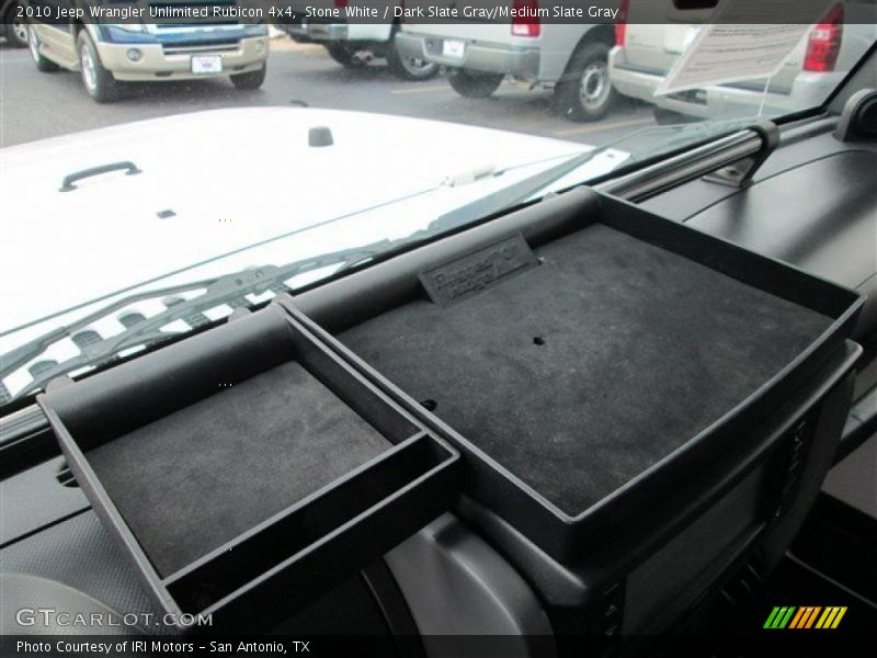 Stone White / Dark Slate Gray/Medium Slate Gray 2010 Jeep Wrangler Unlimited Rubicon 4x4