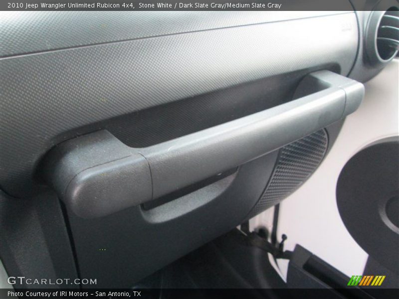 Stone White / Dark Slate Gray/Medium Slate Gray 2010 Jeep Wrangler Unlimited Rubicon 4x4