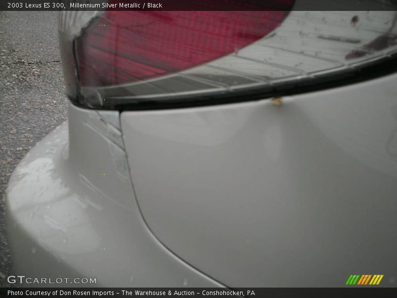 Millennium Silver Metallic / Black 2003 Lexus ES 300
