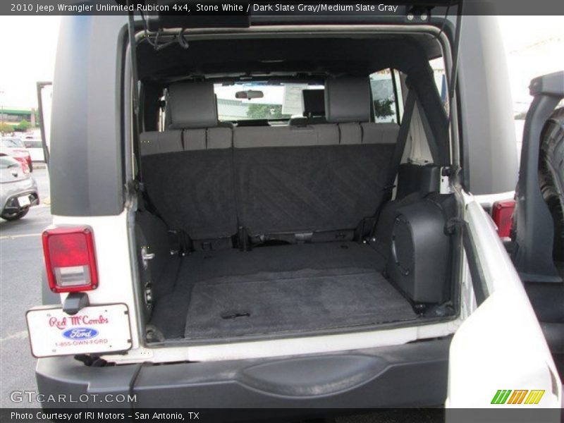 Stone White / Dark Slate Gray/Medium Slate Gray 2010 Jeep Wrangler Unlimited Rubicon 4x4