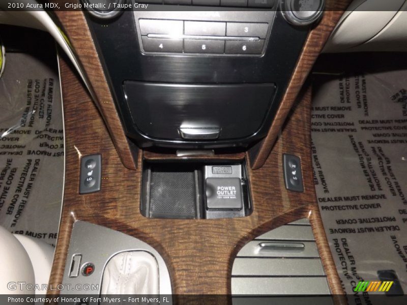 Grigio Metallic / Taupe Gray 2010 Acura MDX