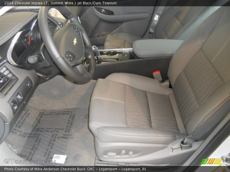 Summit White / Jet Black/Dark Titanium 2014 Chevrolet Impala LT