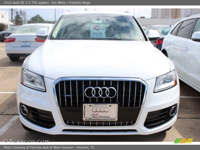 Ibis White / Pistachio Beige 2014 Audi Q5 2.0 TFSI quattro