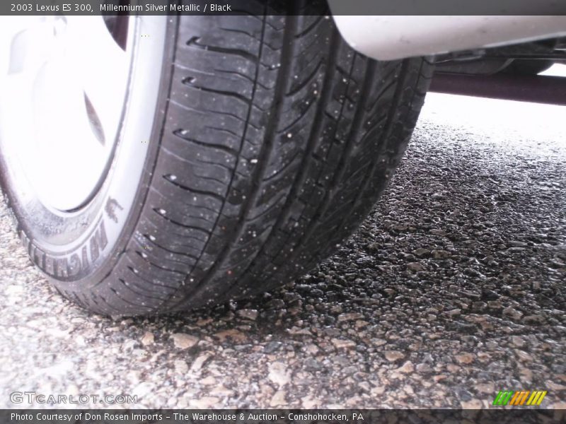 Millennium Silver Metallic / Black 2003 Lexus ES 300