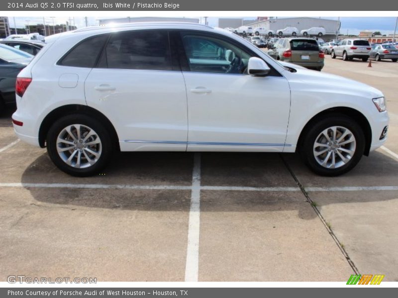 Ibis White / Pistachio Beige 2014 Audi Q5 2.0 TFSI quattro