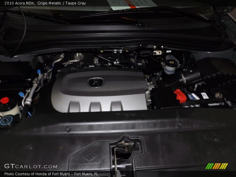 Grigio Metallic / Taupe Gray 2010 Acura MDX