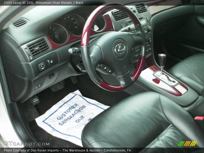 Millennium Silver Metallic / Black 2003 Lexus ES 300