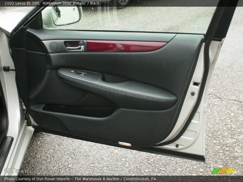 Millennium Silver Metallic / Black 2003 Lexus ES 300