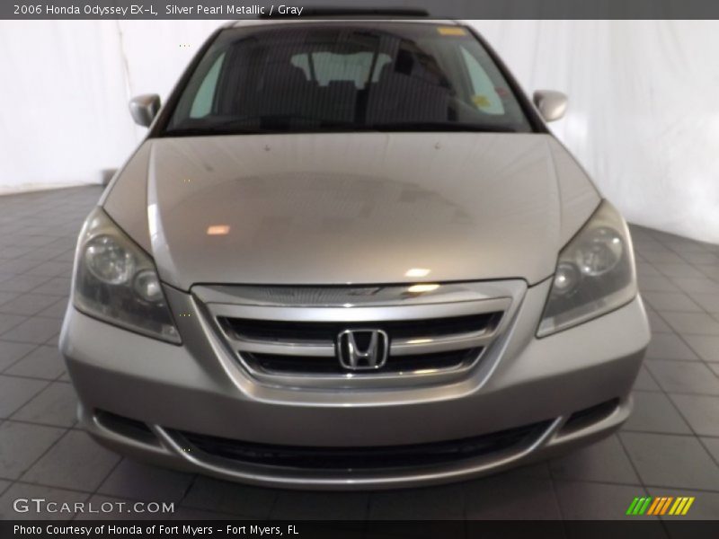 Silver Pearl Metallic / Gray 2006 Honda Odyssey EX-L