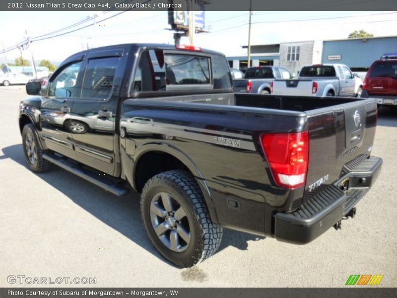 Galaxy Black / Charcoal 2012 Nissan Titan S Crew Cab 4x4