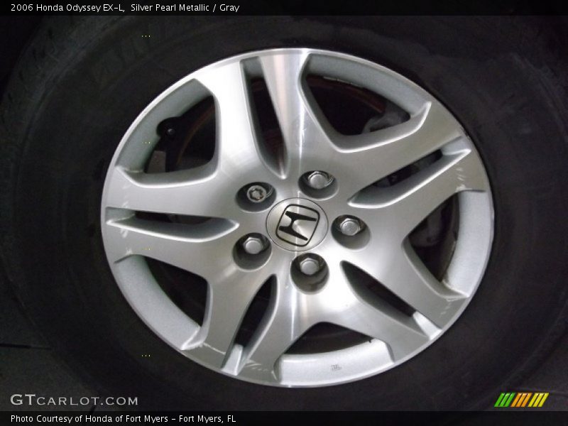 Silver Pearl Metallic / Gray 2006 Honda Odyssey EX-L