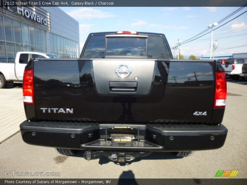 Galaxy Black / Charcoal 2012 Nissan Titan S Crew Cab 4x4
